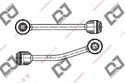 DJ PARTS dl1158 -  Тяга / стойка, стабилизатор